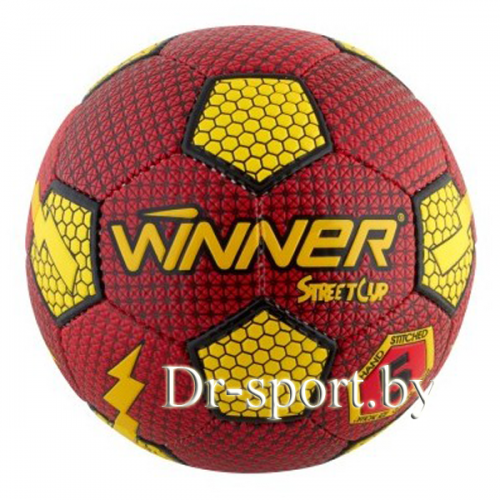 Мяч футбольный Winner Street Cup №5  red